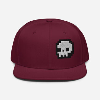 Skull Snapback Hat